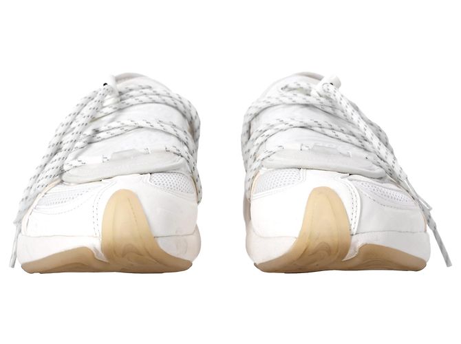 Autre Marque Sneakers Adidas x 032c FYW S-97 Salvation in bianco e materiali misti Rosso Bordò - vista 3