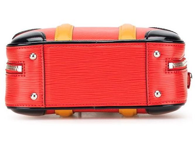 LOUIS VUITTON Epi Valisette BB Borsa 2way Rossa Nera M55524 Rosso - vista 3