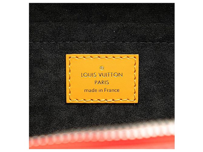 LOUIS VUITTON Epi Valisette BB Borsa 2way Rossa Nera M55524 Rosso - vista 6