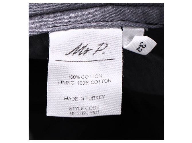 Autre Marque Sr. P. Bermuda Shorts em algodão cinza - vista 10
