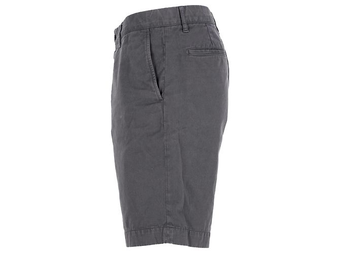 Autre Marque Sr. P. Bermuda Shorts em algodão cinza - vista 2