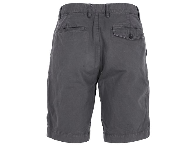 Autre Marque Sr. P. Bermuda Shorts em algodão cinza - vista 3