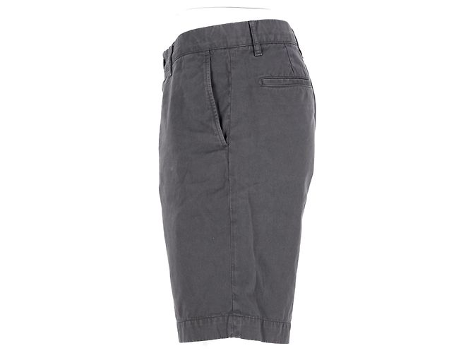 Autre Marque Sr. P. Bermuda Shorts em algodão cinza - vista 7