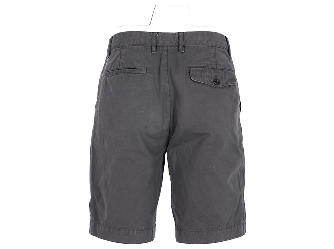 Autre Marque Sr. P. Bermuda Shorts em algodão cinza - vista 8