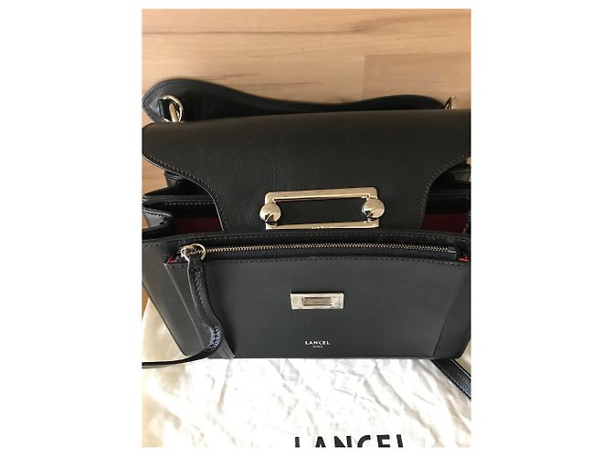 Borsa a mano Lancel Clic con manico ondulato - vista 3