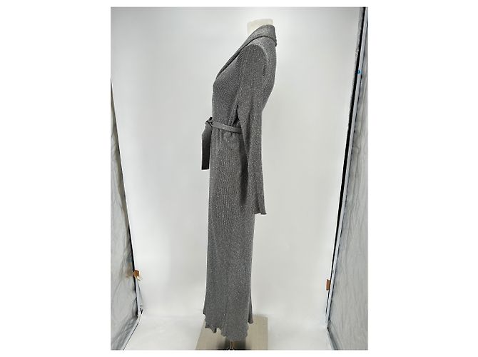 BALENCIAGA Strick T.International XS Viskose Silber - Ansicht 5