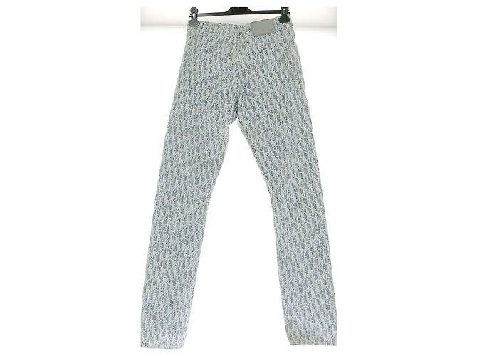 Christian Dior DIOR HOMME Jeans T.US 31 Cotone Blu - vista 2