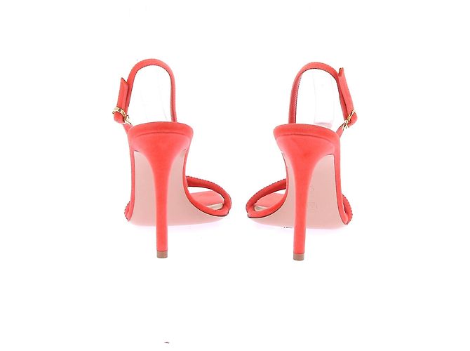 Sandali GIANVITO ROSSI T.EU 38.5 Velluto Arancione - vista 5