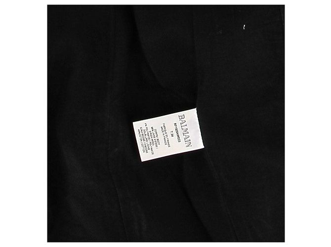 BALMAIN Jacken T.FR 34 Wolle Schwarz - Ansicht 6
