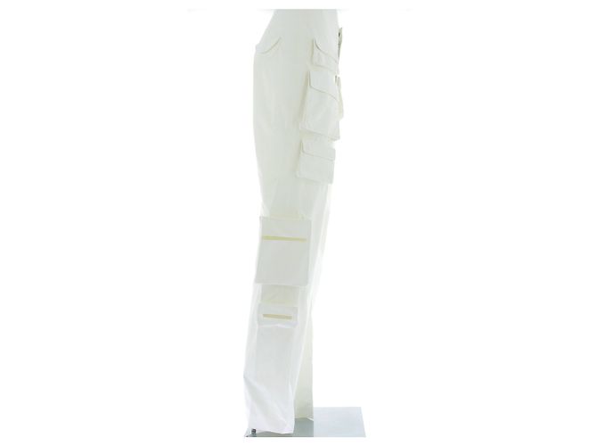 Autre Marque Pantalones ORSEUND IRIS T.International M Algodón Blanco - vista 3