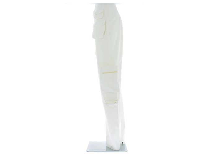 Autre Marque Pantalones ORSEUND IRIS T.International M Algodón Blanco - vista 4