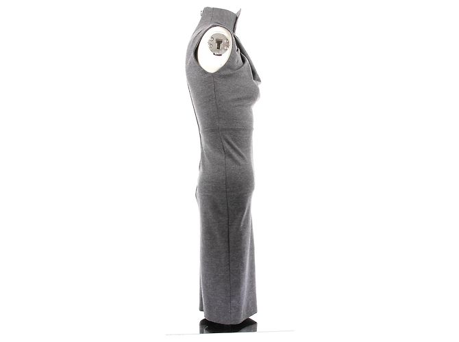 DSQUARED2 Kleid T.International XS Wolle Grau - Ansicht 3