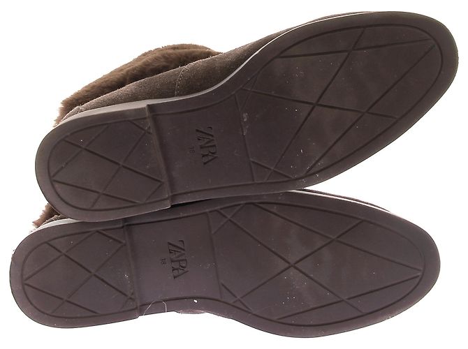 Bottines ZARA T.EU 38 Suède - vue 7