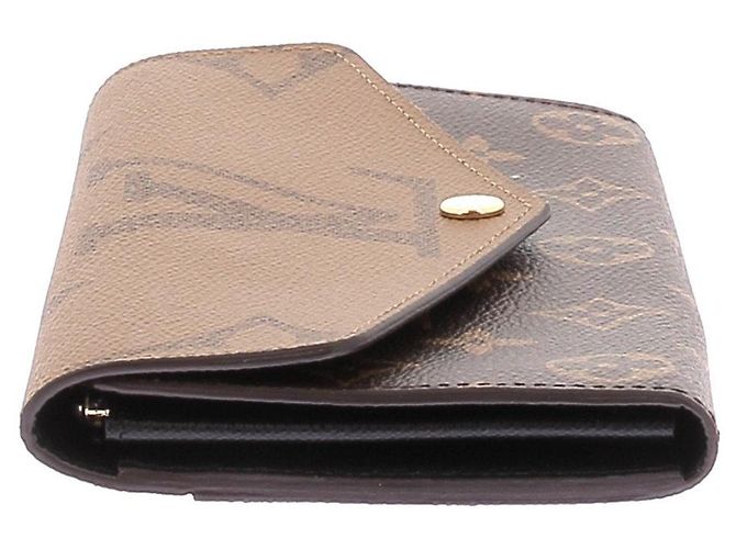 LOUIS VUITTON Wallets T.  Leather Camel - view 4