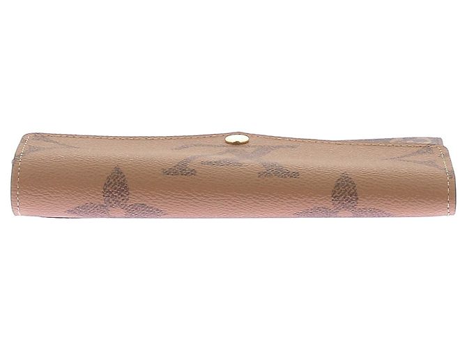 LOUIS VUITTON Wallets T.  Leather Camel - view 5