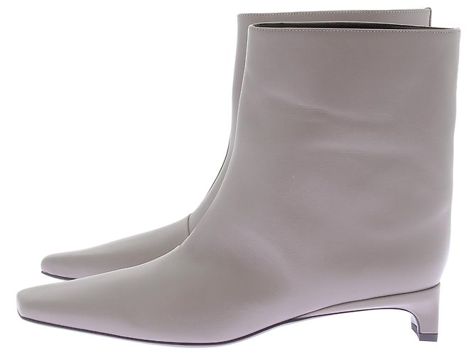 Autre Marque LOULOU STUDIO Botines T.EU 38 Cuero Gris - vista 3