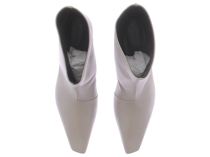 Autre Marque LOULOU STUDIO Botines T.EU 38 Cuero Gris - vista 6