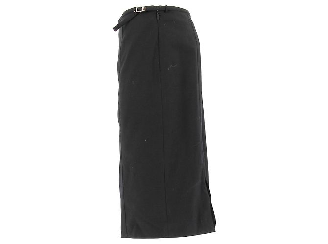 FALDA GUCCI T.IT 44 Lana Negro - vista 4
