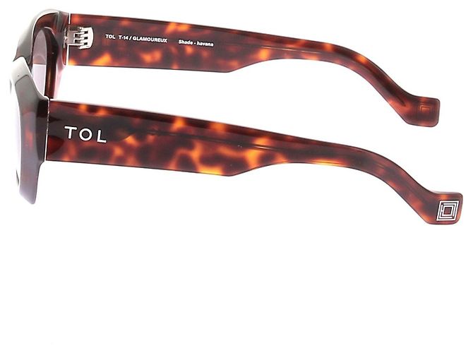 Autre Marque Gafas de sol TOL EYEWEAR. Plástico Castaño - vista 4