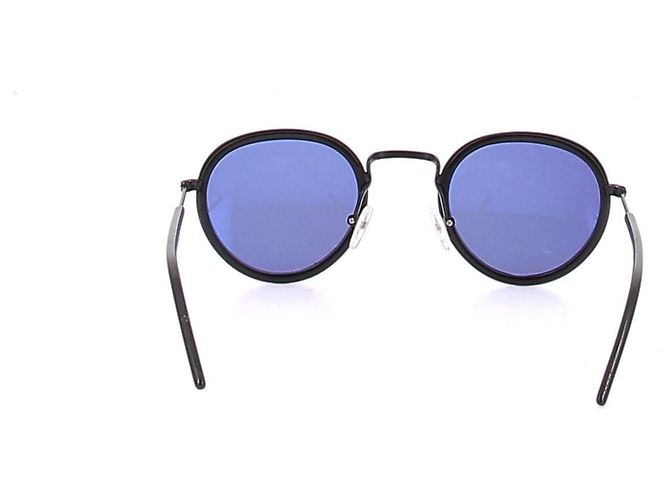 Autre Marque NON SIGNE / UNSIGNED Sunglasses T.  Metal Black - view 2