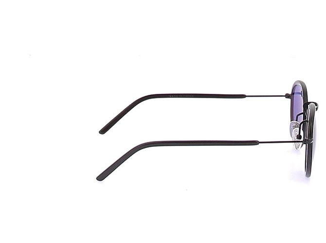 Autre Marque NON SIGNE / UNSIGNED Sunglasses T.  Metal Black - view 3