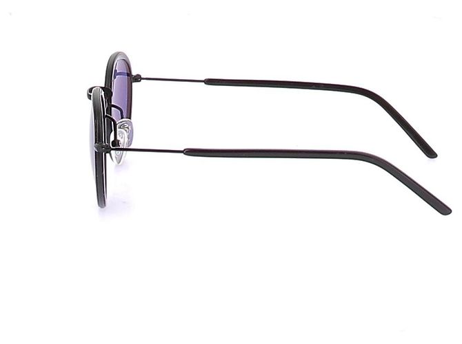 Autre Marque NON SIGNE / UNSIGNED Sunglasses T.  Metal Black - view 4