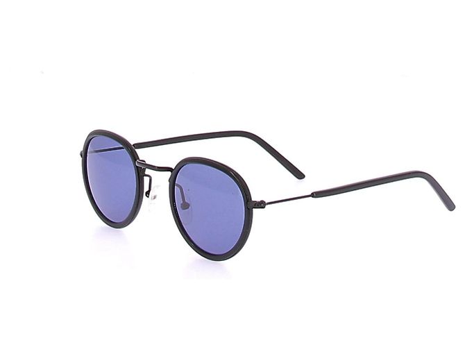 Autre Marque NON SIGNE / UNSIGNED Sunglasses T.  Metal Black - view 5