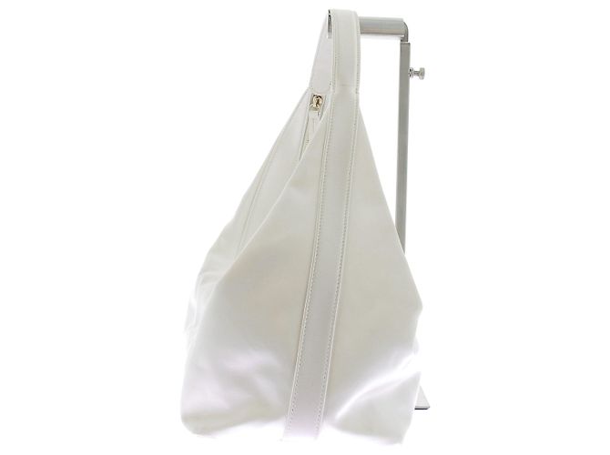 Autre Marque LOULOU STUDIO Borse T. Tessuto Bianco - vista 4