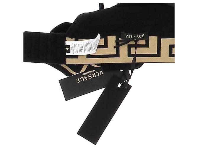 Lingerie VERSACE T. Cotone Nero - vista 8
