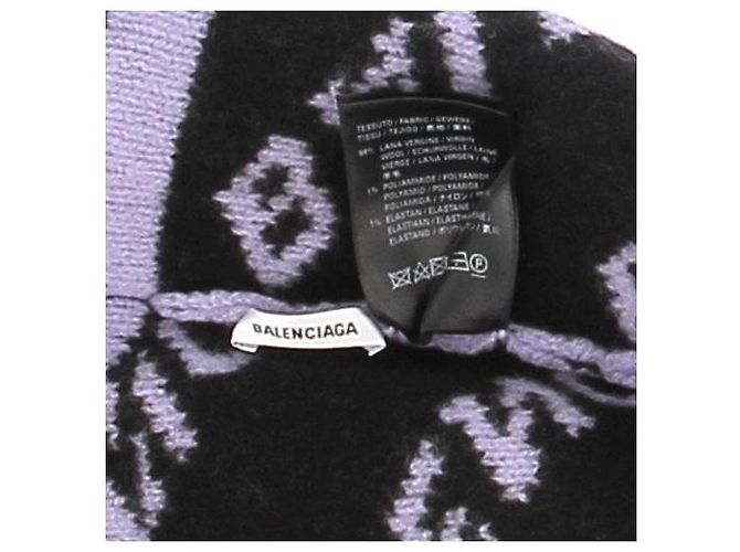 Cappelli BALENCIAGA T.International S Lana Porpora - vista 3