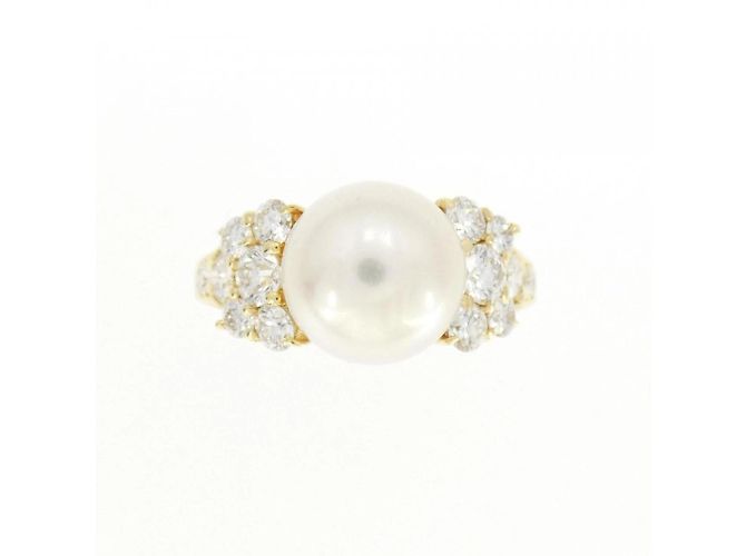 Anello in perle Akoya Mikimoto - vista 2