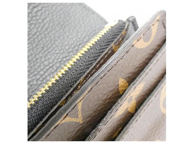 Portafoglio Pallas M58415 Monogramma Louis Vuitton Marrone Nero - vista 6