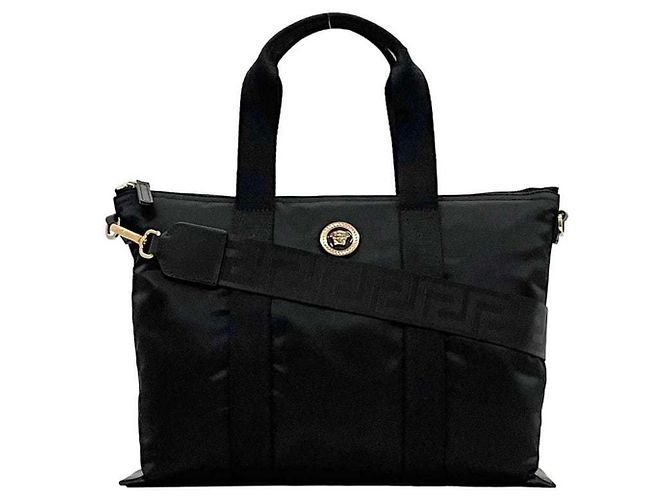 Bolso tote 2 en 1 Medusa Negra de Versace - vista 2