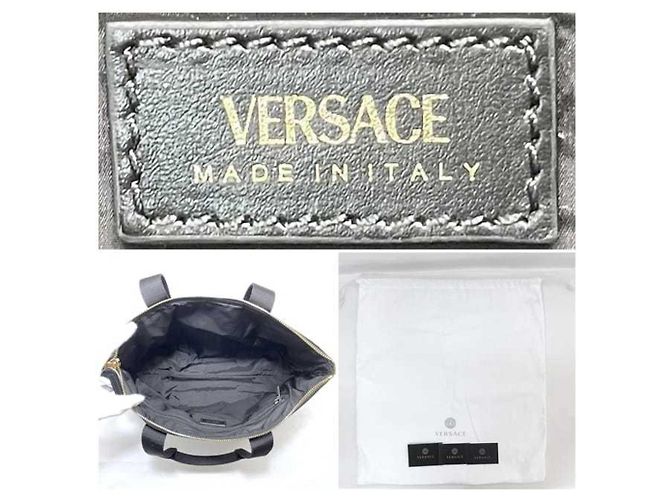 Bolso tote 2 en 1 Medusa Negra de Versace - vista 4