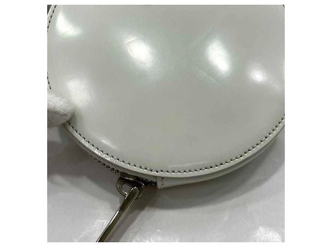 Prada Ketten-Schultertasche Weiß - Ansicht 8