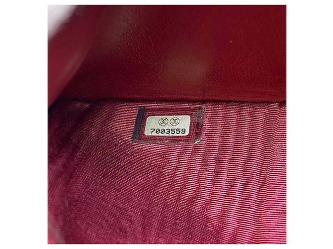 Billetera roja plegable Chanel - vista 11