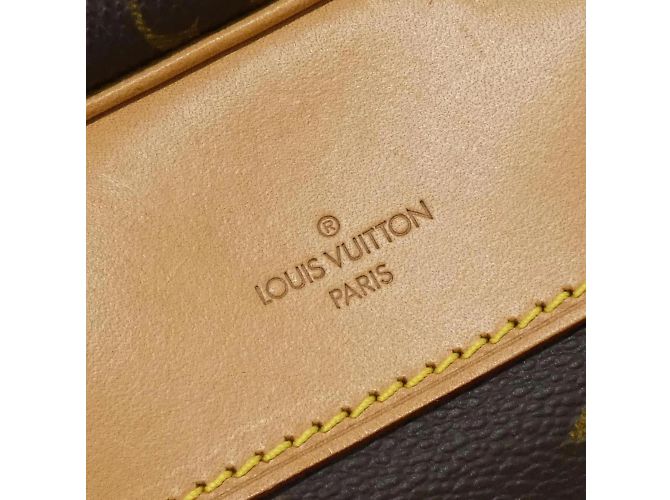 Borsa a mano Bowling Vanity Monogram Louis Vuitton Marrone - vista 5