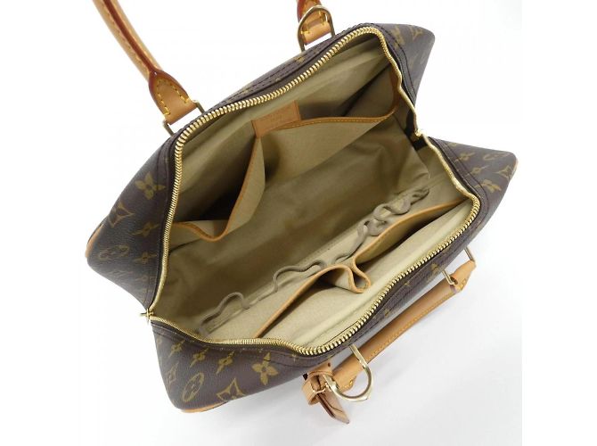 Borsa a mano Bowling Vanity Monogram Louis Vuitton Marrone - vista 7