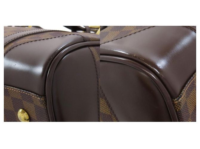 Borsa Boston Berkeley N52000 di Louis Vuitton Marrone Damier ebene - vista 10
