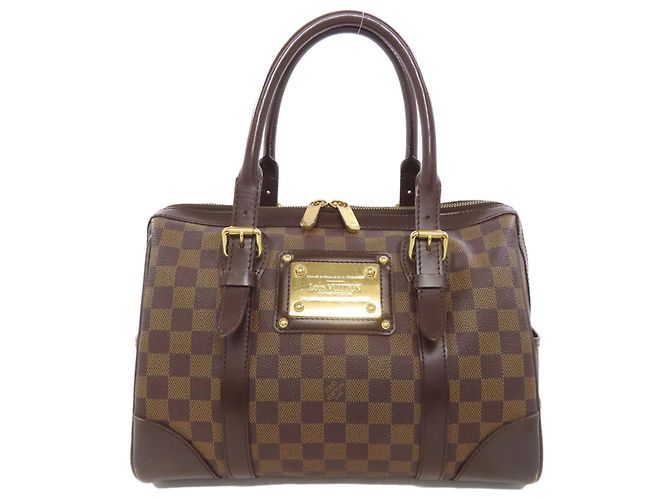 Borsa Boston Berkeley N52000 di Louis Vuitton Marrone Damier ebene - vista 11