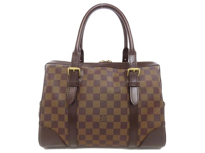 Borsa Boston Berkeley N52000 di Louis Vuitton Marrone Damier ebene - vista 2