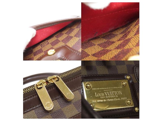 Borsa Boston Berkeley N52000 di Louis Vuitton Marrone Damier ebene - vista 7