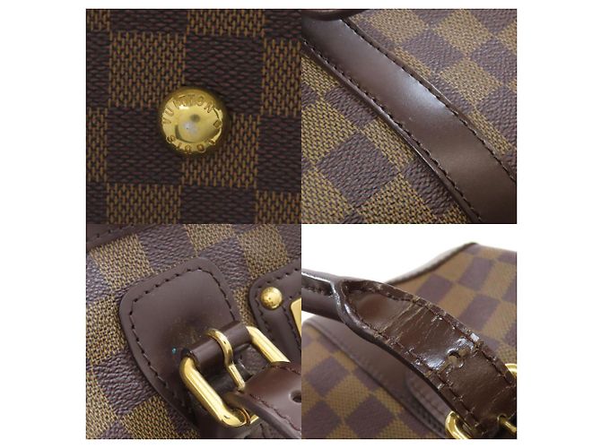 Borsa Boston Berkeley N52000 di Louis Vuitton Marrone Damier ebene - vista 8
