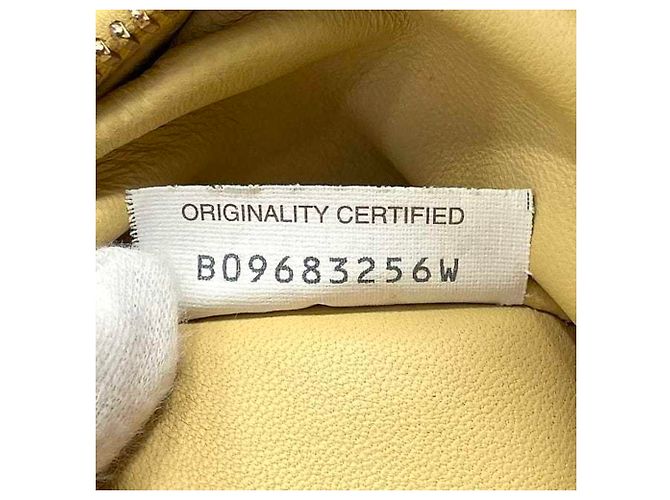 Borsa Mini Jodie di Bottega Veneta Beige Giallo - vista 11