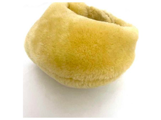 Borsa Mini Jodie di Bottega Veneta Beige Giallo - vista 5