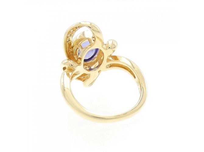 Anillo de Tanzanita Tasaki Pearl - vista 3