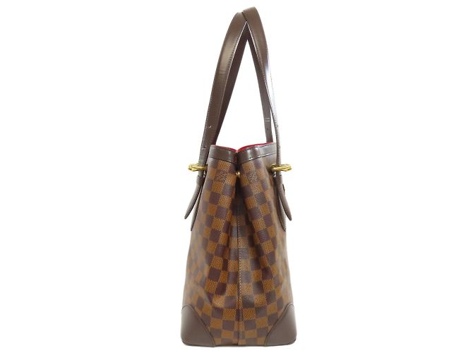 Louis Vuitton Hampstead MM Tote Bag Braun Damier ebene - Ansicht 3