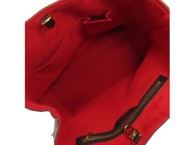 Louis Vuitton Hampstead MM Tote Bag Braun Damier ebene - Ansicht 5