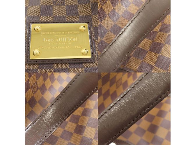 Louis Vuitton Hampstead MM Tote Bag Braun Damier ebene - Ansicht 9