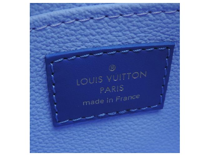Pochette Tick PM per donne Louis Vuitton Bianco Blu - vista 6